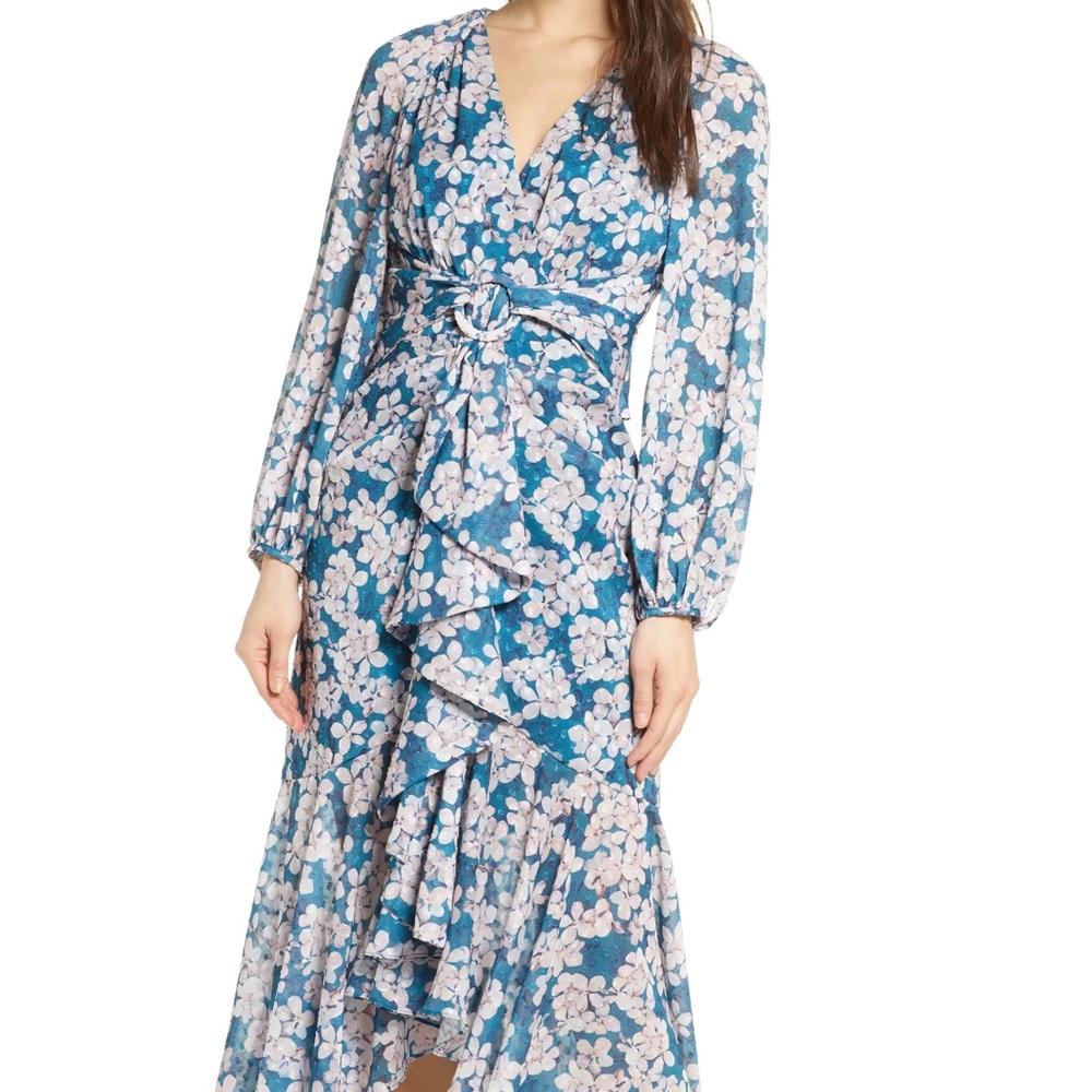 NWT Ever New Floral Long Sleeve Dress
